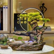 Feng Shui Wheel Fortune Rockery Fountain Circulation Water Wealth Landscape - Image 3