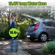 Dropship Cordless Pressure Washer Portable Electric Power Washer High Pressure Water Sprayer 435PSI Car Washer Cleaner With 6-in-1 Nozzle Foam Bottle Filter 15000mAh 21V Battery And Charger Dropship - Image 10