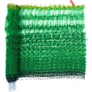 VEVOR Electric Fence Netting, 48inH X 168in L, PE Net Fencing Kit With Posts & Double-Spiked Stakes, Utility Portable Mesh For Chickens, Ducks, Geese, Rabbits, Used In Backyards, Farms, And Ranches - Image 7