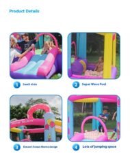 Inflatable Castle Household Small Children's Amusement Equipment - Image 4