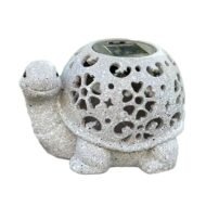 Garden Lawn Decoration Solar Hollow Turtle Resin Crafts - Image 4