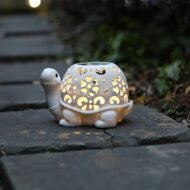 Garden Lawn Decoration Solar Hollow Turtle Resin Crafts - Image 6