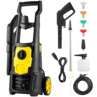 VEVOR Electric Power Washer, 2000 PSI, Max 1.65 GPM Pressure Washer W  30 Ft Hose & Reel, 5 Quick Connect Nozzles, Foam Cannon, Portable To Clean Patios, Cars, Fences, Driveways, ETL Listed - Image 4