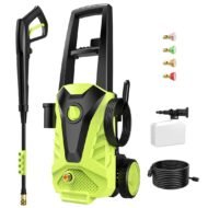 Electric Pressure Washer, High Pressure Cleaning Machine With Foam Cannon, 2.0 GPM Power Washer - Image 3