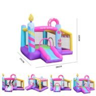 Inflatable Castle Household Small Children's Amusement Equipment - Image 3