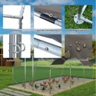 Dome Roof Large Poultry Cage For Hen House, - Image 4