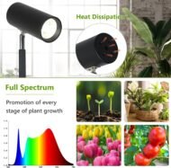 Grow Lights Stand For Indoor Plants Full Spectrum Tall Plant Light For Indoor Growing With 20W COB P - Image 8