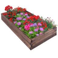 Elevated Wooden Garden Planter Box Bed Kit - Image 5