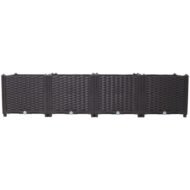 Deep Raised Garden Bed Plastic Planter Boxes For Vegetables Flowers Herbs And Succulents,Self-Watering Planter Box Raised Bed To Grow Flowers, Herbs & Vegetables, 63 L X 15.7D X 14.7 H - Image 6