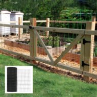 60inch X 50ft Black Vinyl Coated Hardware Cloth 2  X 4  16Ga Welded Wire Mesh Fence, PVC Coated Welded Chicken Wire Fencing, Metal Garden Plant Fencing, For Chicken Coop And Home Improvement - Image 6