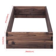 Elevated Wooden Garden Planter Box Bed Kit - Image 8