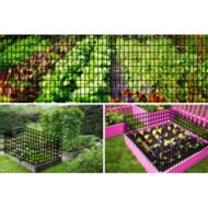 60inch X 50ft Black Vinyl Coated Hardware Cloth 2  X 4  16Ga Welded Wire Mesh Fence, PVC Coated Welded Chicken Wire Fencing, Metal Garden Plant Fencing, For Chicken Coop And Home Improvement - Image 2