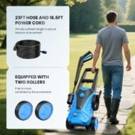 Electric Pressure Washer, High Pressure Cleaning Machine With Foam Cannon, 2.0 GPM Power Washer - Image 8