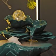 Generating Wealth Mountain Water Fountain Small Ornaments Circulating Water Car - Image 2