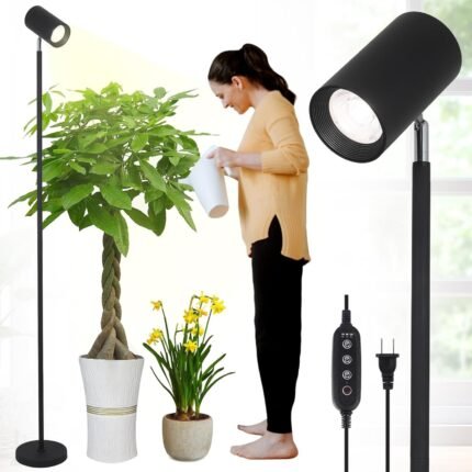 Grow Lights Stand For Indoor Plants Full Spectrum Tall Plant Light For Indoor Growing With 20W COB P